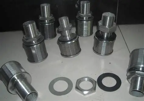 不锈钢水帽、筛管