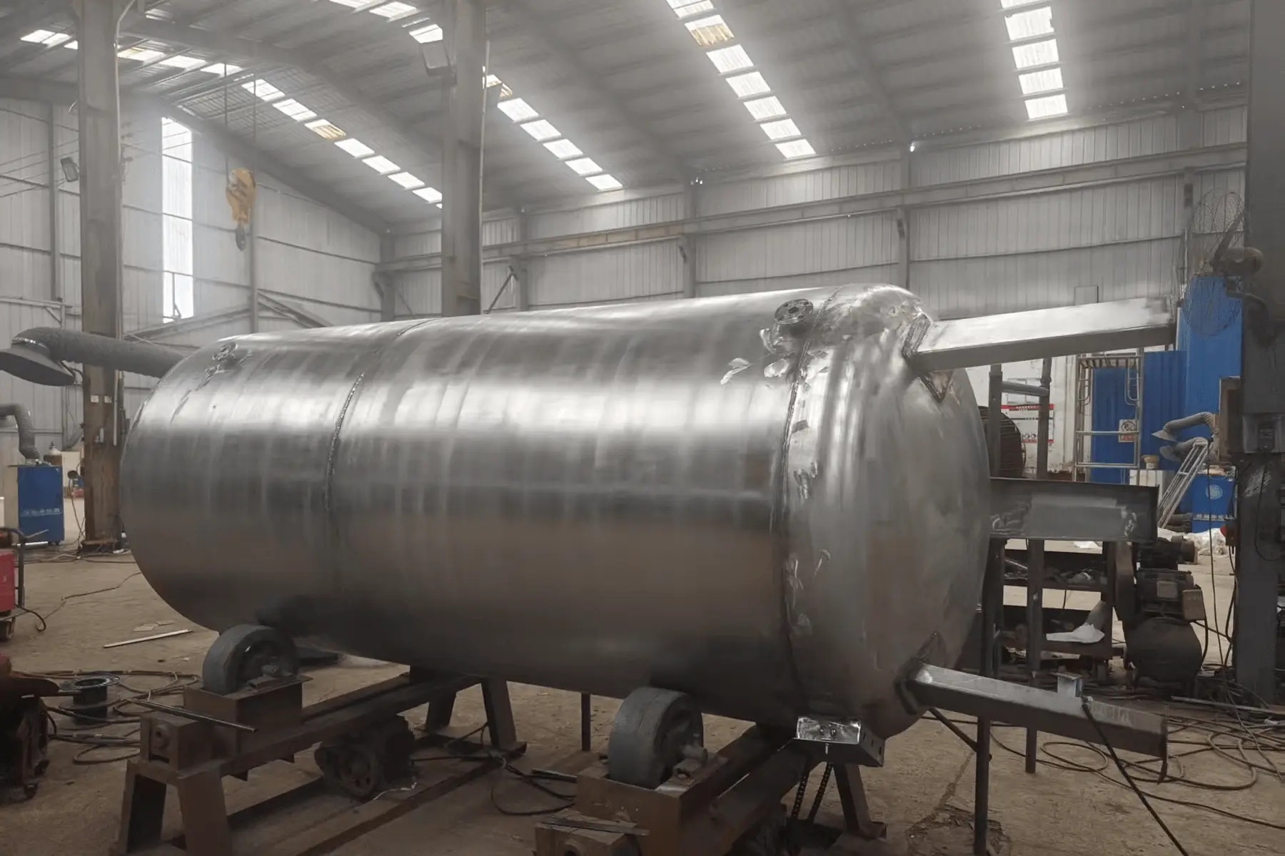 环保设备生产车间